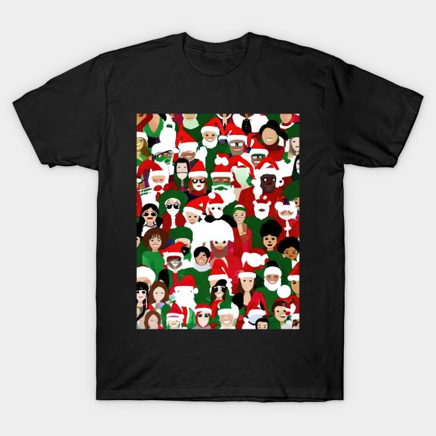 Ugly Christmas Art T-Shirt by notsniwart